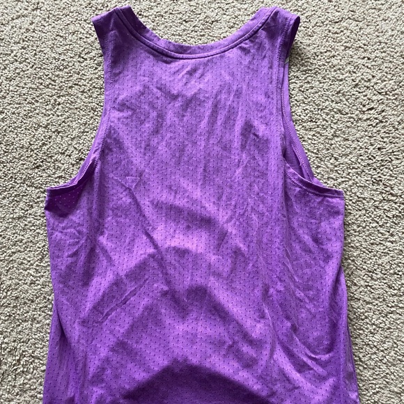 Purple Nike Dri fit singlet - Picture 3 of 3